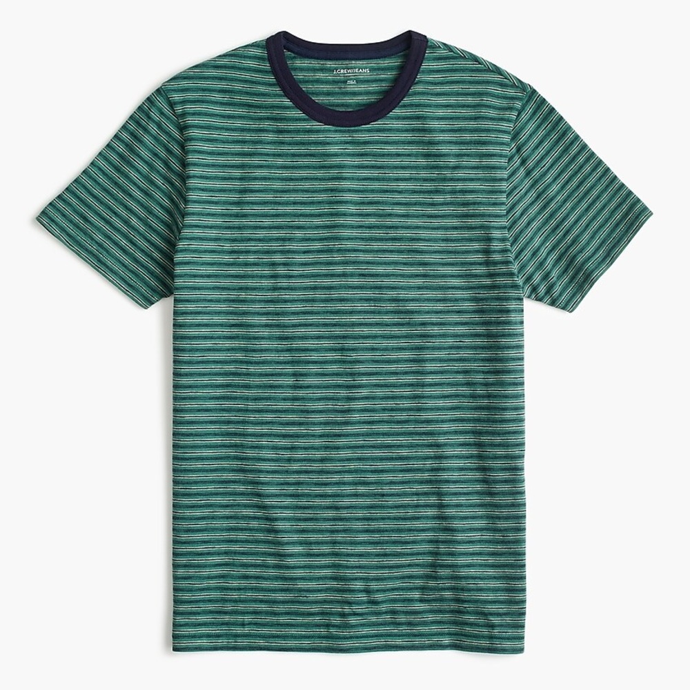 J. Crew slub jersey t-shirt in stripe